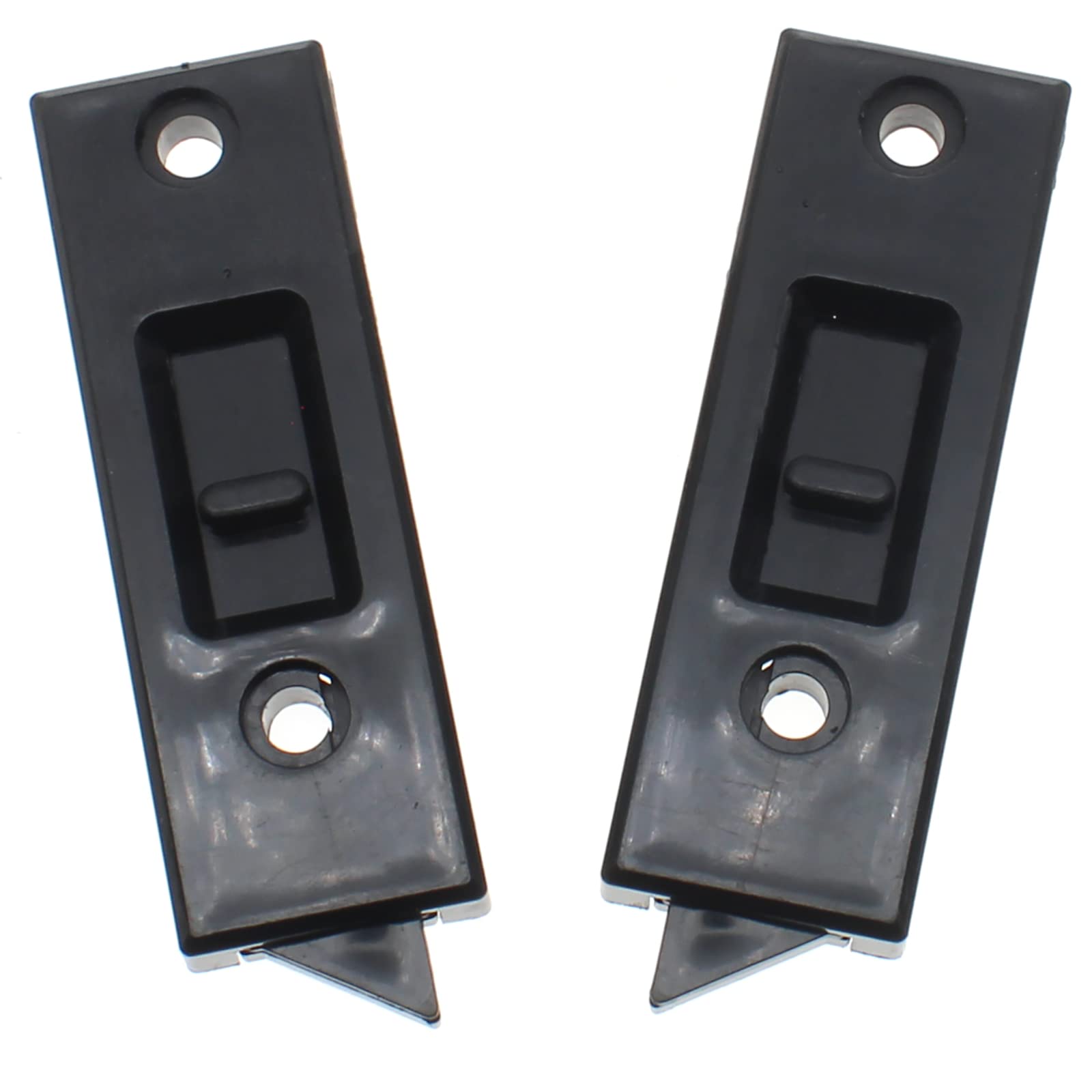 Spring Loaded Tilt Latch Pairs for Sliding Windows - Durable Snap-in Construction Window Latches - Home Improvement & Replacement Parts (Ideal for Home, Office & RV Windows)