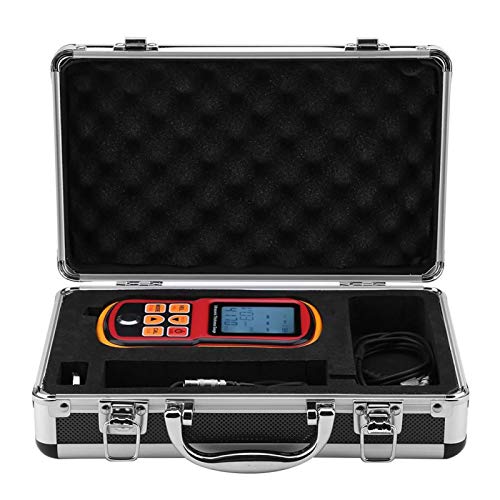 Digital Ultrasonic Thickness Gauge - Portable Handheld Metal Thickness Tester for Steel, Aluminum & Copper with Backlight Display | Perfect for Industrial Inspection, Construction & Manufacturing Quality Control