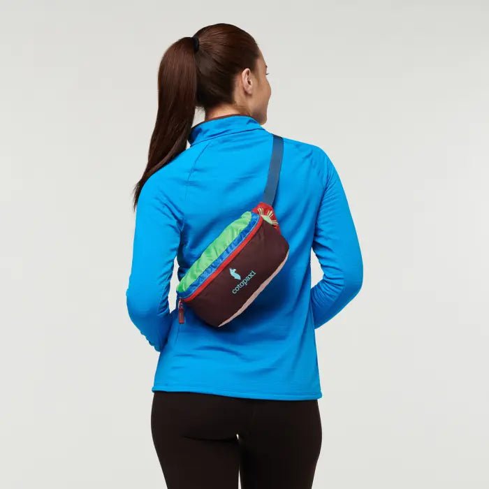 Cotopaxi Bataan 3L Fanny Pack Del Día - Water-Resistant Waist Bag for Hiking, Travel & Everyday Use | Compact & Lightweight Waist Pack for Men & Women