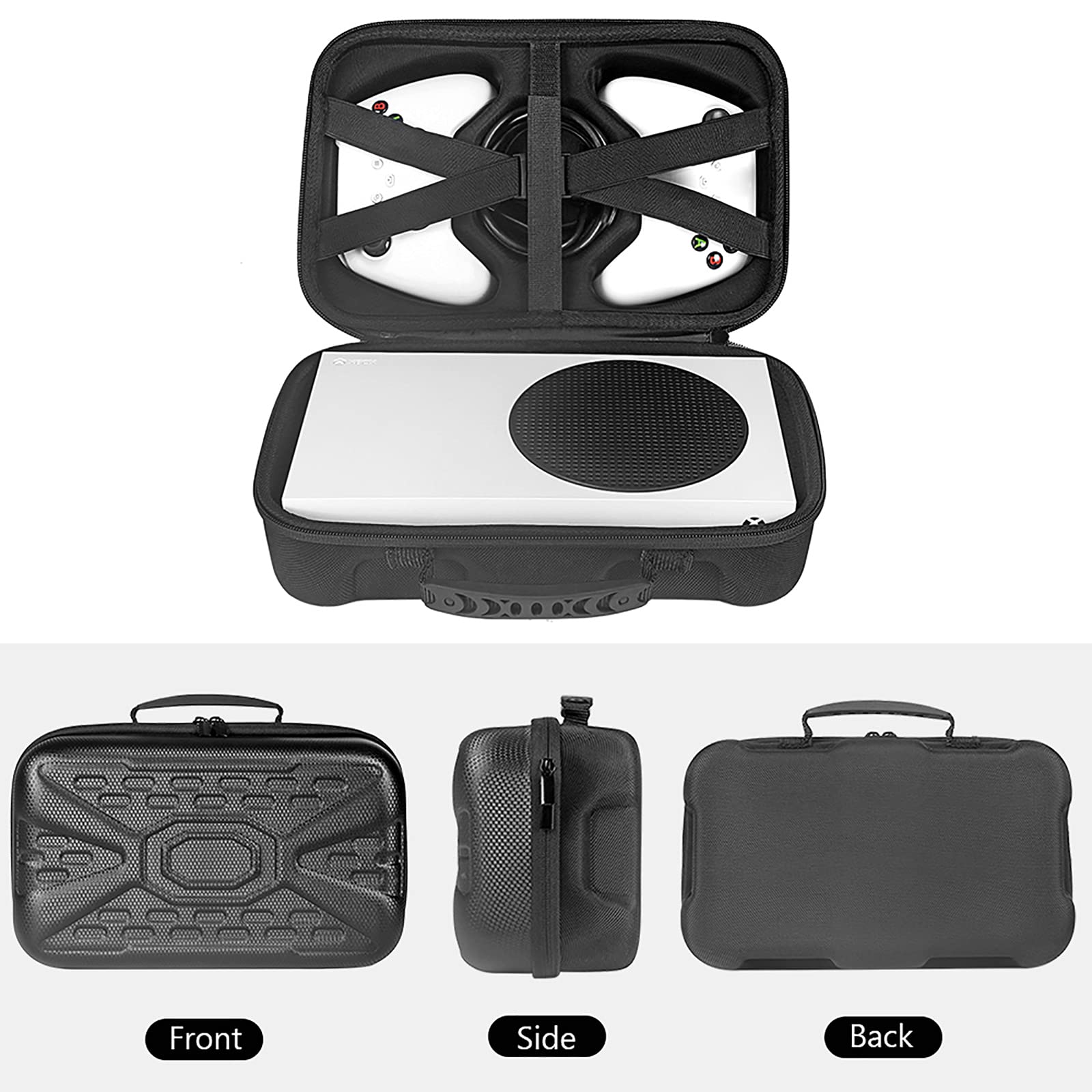 Xbox Series S Travel Controller Storage Bag - Elastic String Design for Secure Transport | Perfect for Gaming Accessories & Device Parts | Ideal for Travel, Commuting & Gaming Events