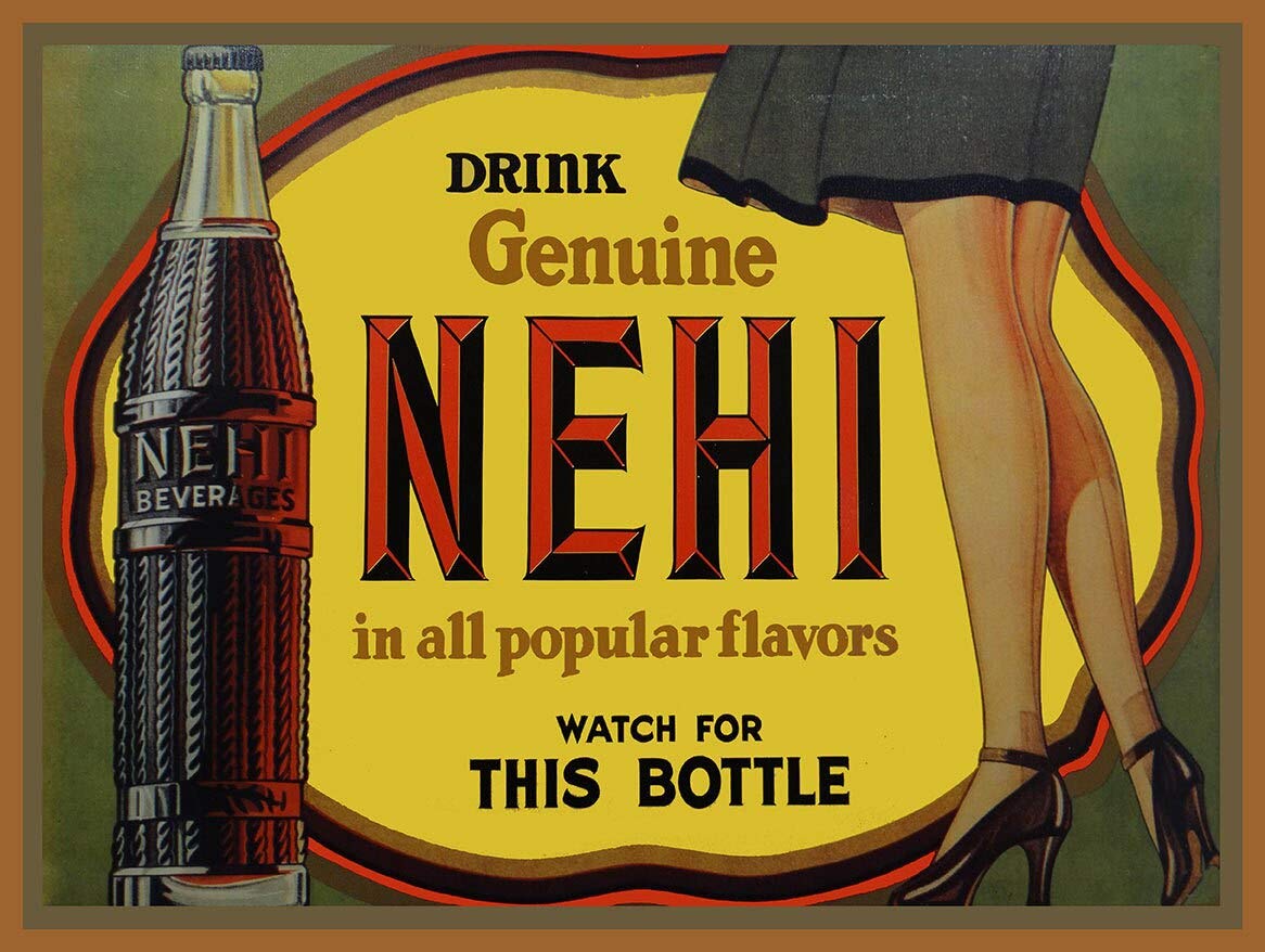 Authentic Nehi Soda - Classic American Soft Drinks for Parties, BBQs & Nostalgic Refreshment