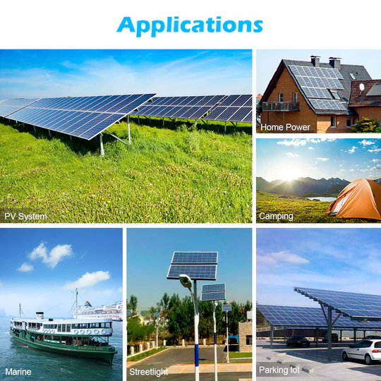 SunGoldPower 370W Monocrystalline Black PERC Solar Panel - High Efficiency 370 Watt Solar Module for Home, RV & Off-Grid Power Systems | Durable Weather-Resistant Design for Residential & Commercial Solar Projects