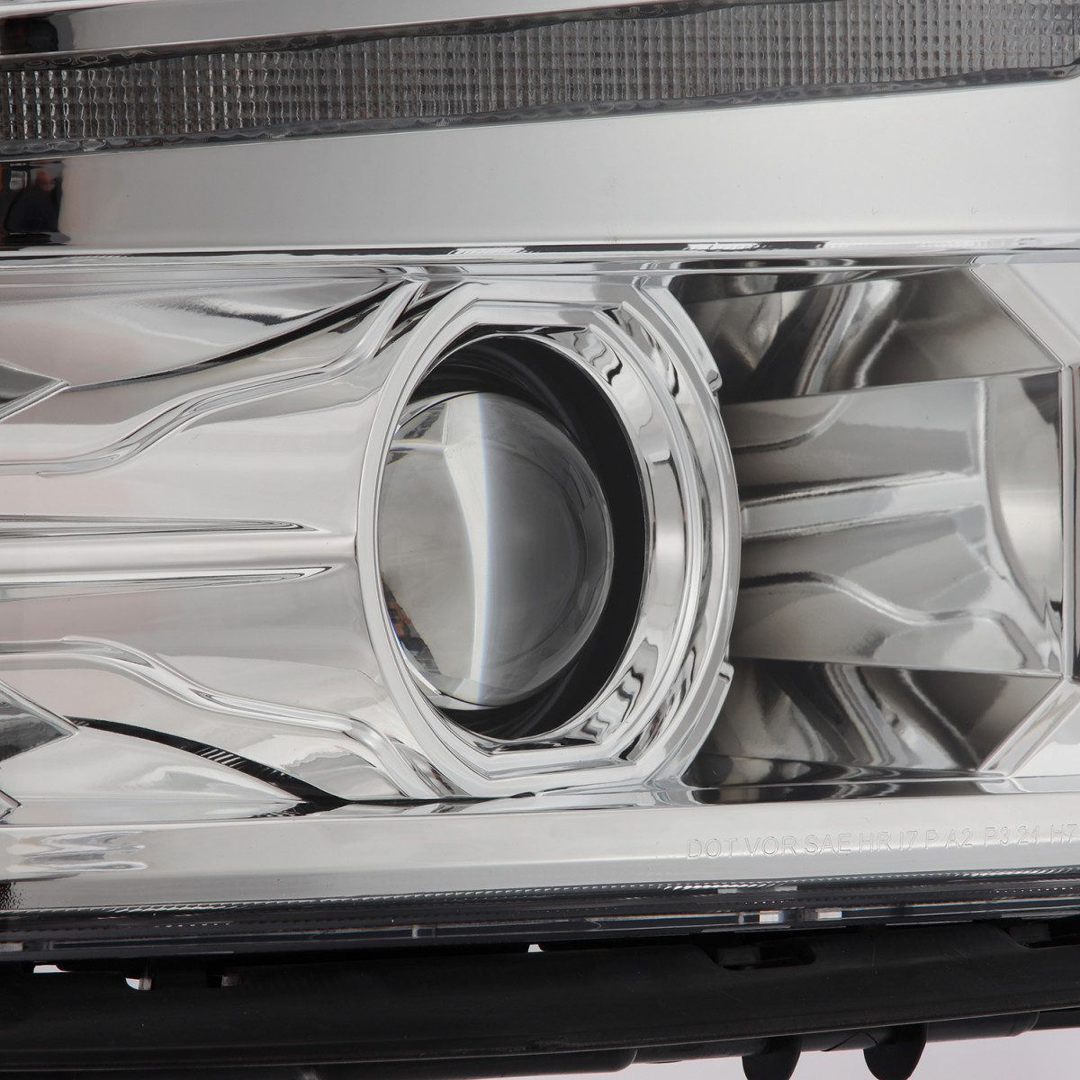 14-15 Chevrolet Silverado PRO Series Halogen Projector Headlights - Chrome Housing - Upgrade Your Truck Lighting for Night Driving & Off-Road Adventures
