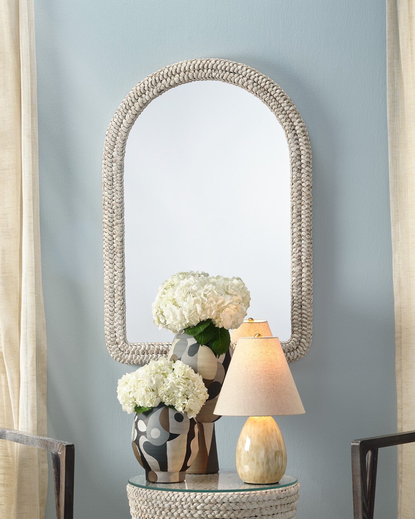 Grain Mirror - High-Quality Grain Texture Wall Mirror for Home Decor, Living Room, Bedroom, and Office - Perfect for Modern and Rustic Interior Design Styles