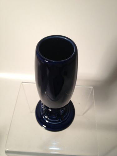 Fiesta Cobalt Blue Wave Bud Vase - Handmade Ceramic Flower Vase for Home Decor, Wedding Centerpieces & Tabletop Display | Perfect for Dining Room, Living Room & Office Decor