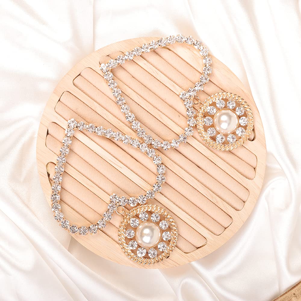 Wiwpar Large Rhinestone Heart Hoop Earrings - Sparkling Love Heart Drop Earrings for Women in Gold | Perfect for Valentine's Day, Date Night & Special Occasions