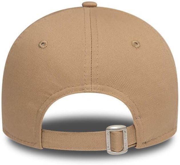 New York Yankees New Era 9Forty Essential Camel Baseball Cap for Women - Adjustable Snapback Hat for Baseball Fans, Streetwear & Outdoor Activities