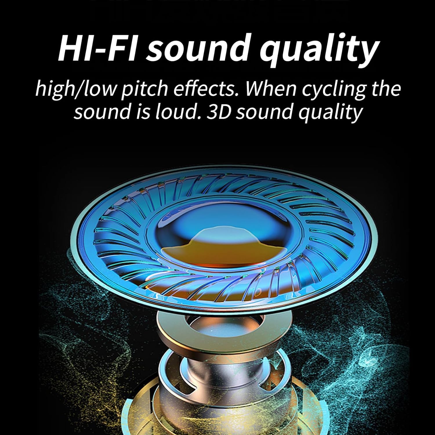 Motorcycle Helmet Headset - Wireless 5.3 Bluetooth Headphones with Waterproof & Noise Cancellation for Motorbike Helmets | Perfect for Solo Riders, Commuting & Long-Distance Tours