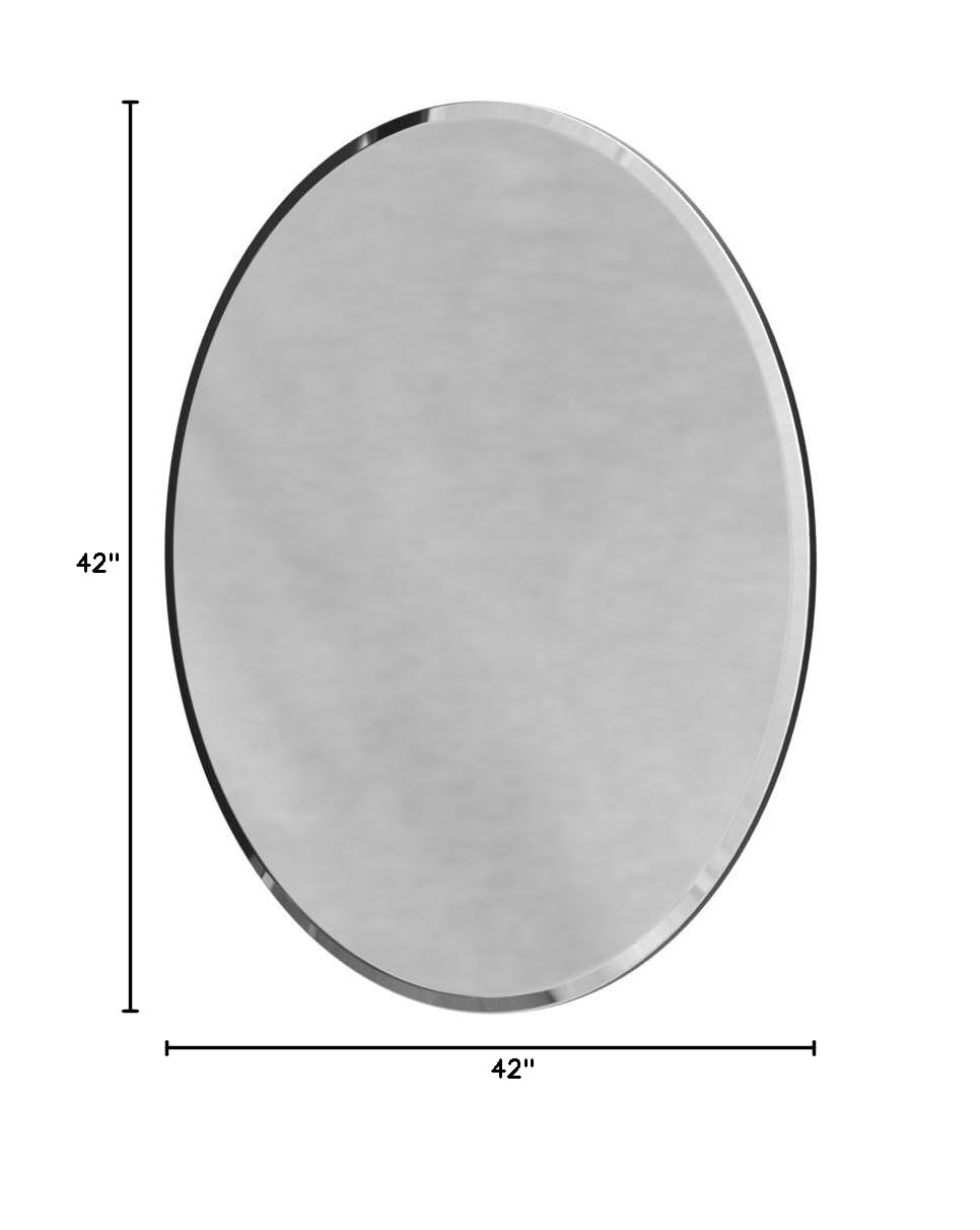 Round Wall Mirror with 1