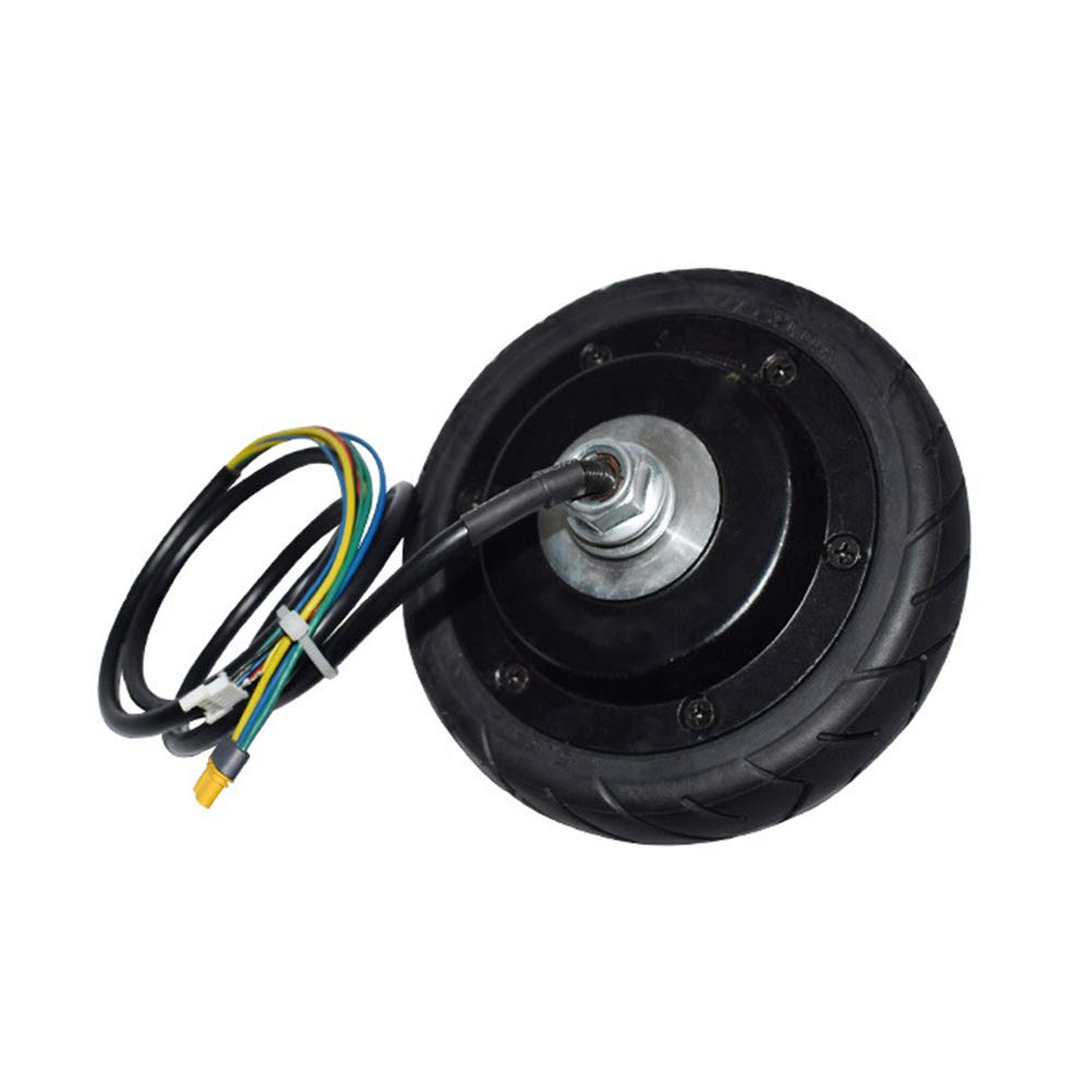 XULONG 250W Electric Scooter Motor for Adults - 5.5 Inch Front Wheel Brushless Permanent Magnet Motor - Mini Scooter Replacement Part for Commuting & Urban Travel