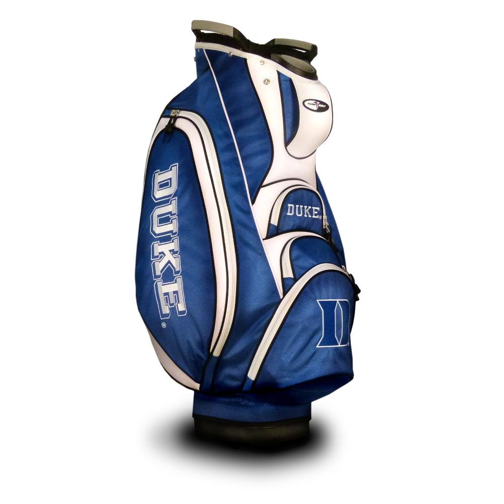 Team Golf NCAA Victory Golf Cart Bag - 10-Way Top with Dual Handle, Putter Well, Cooler Pocket & Rain Hood | Durable Golf Stand Bag with Padded Strap & Umbrella Holder | Perfect for College Golf Tournaments & Weekend Golfing