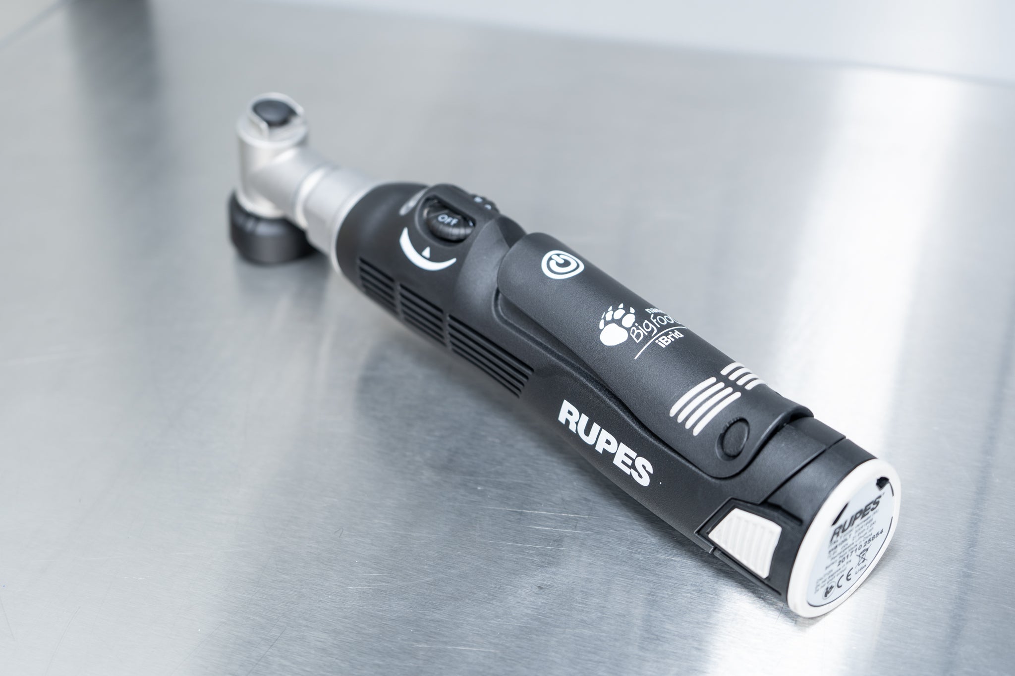RUPES BigFoot Nano iBrid Technology Cordless Polisher - Perfect for Car Detailing, Paint Correction & Auto Body Shine