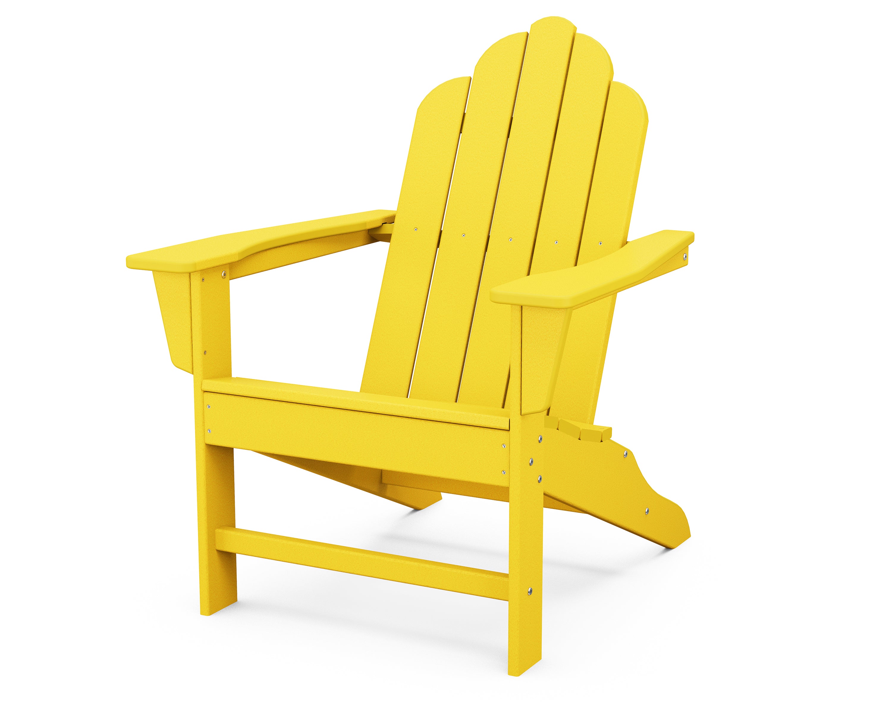 POLYWOOD Long Island Adirondack Chair - Durable Outdoor Furniture, All-Weather Resin, Comfortable Patio Seating for Garden, Poolside & Backyard Relaxation