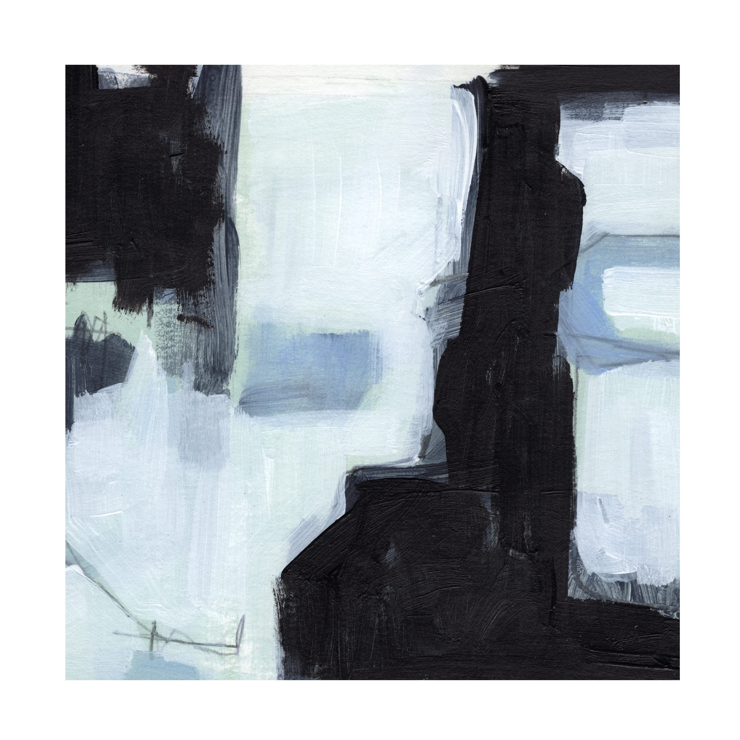Fractal Sky III Canvas Wall Art by Jennifer Paxton Parker - Modern Abstract Painting for Living Room, Bedroom & Office Decor