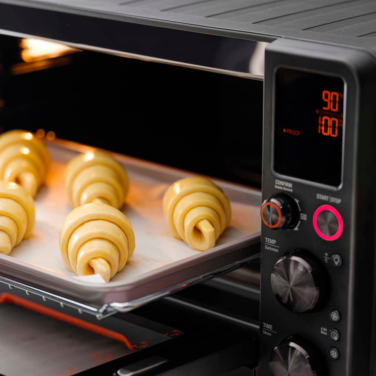BREVILLE The Joule Oven Air Fryer Pro - Countertop Convection Toaster Oven with Air Frying | Perfect for Baking, Roasting, Broiling & Reheating | Ideal for Small Kitchens, Dorms & RV Cooking