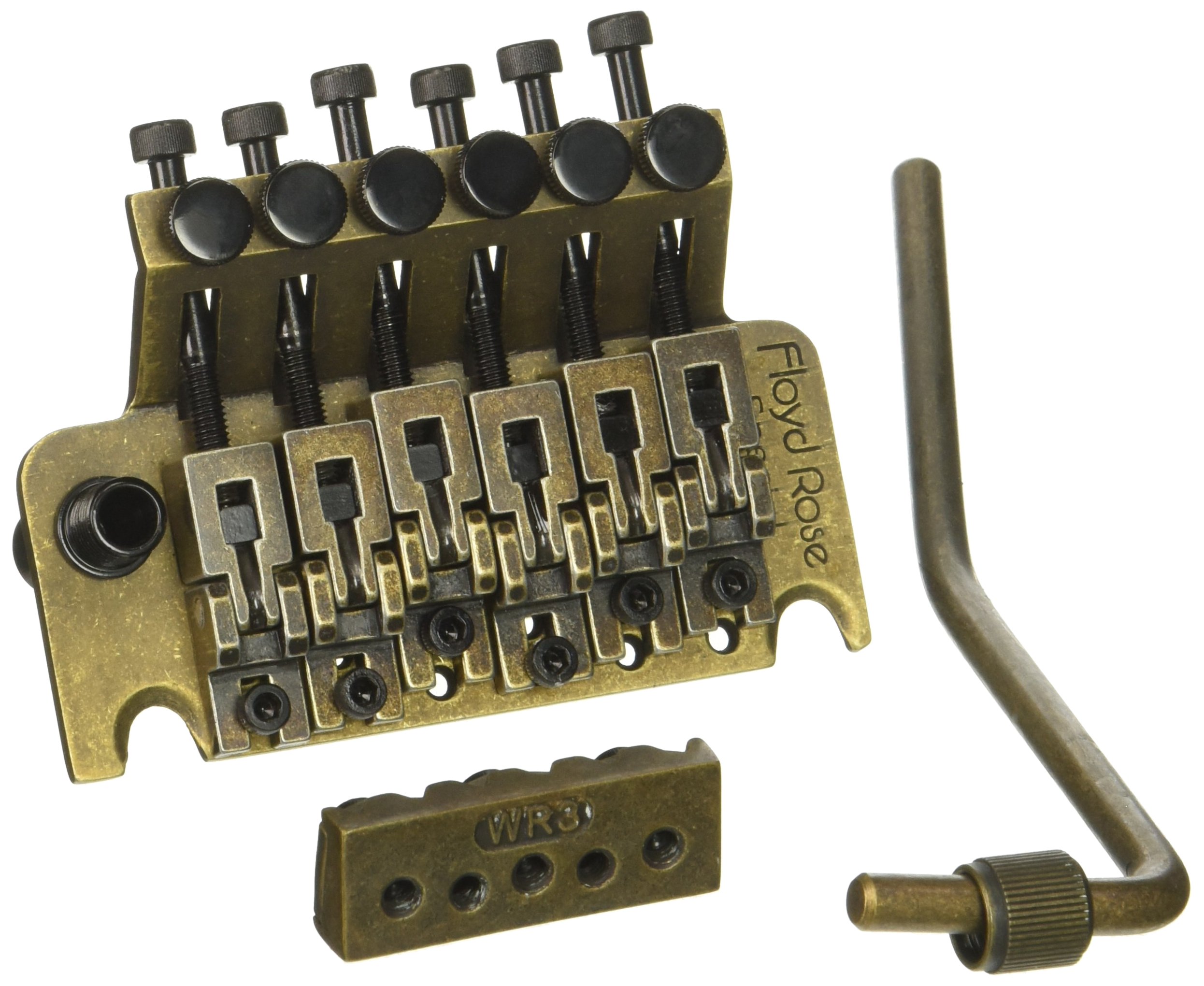 Floyd Rose FRTS7100R3 Electric Guitar Bridge - Original Locking Tremolo System for Electric Guitars | Perfect for Rock, Metal & Shredding Performances