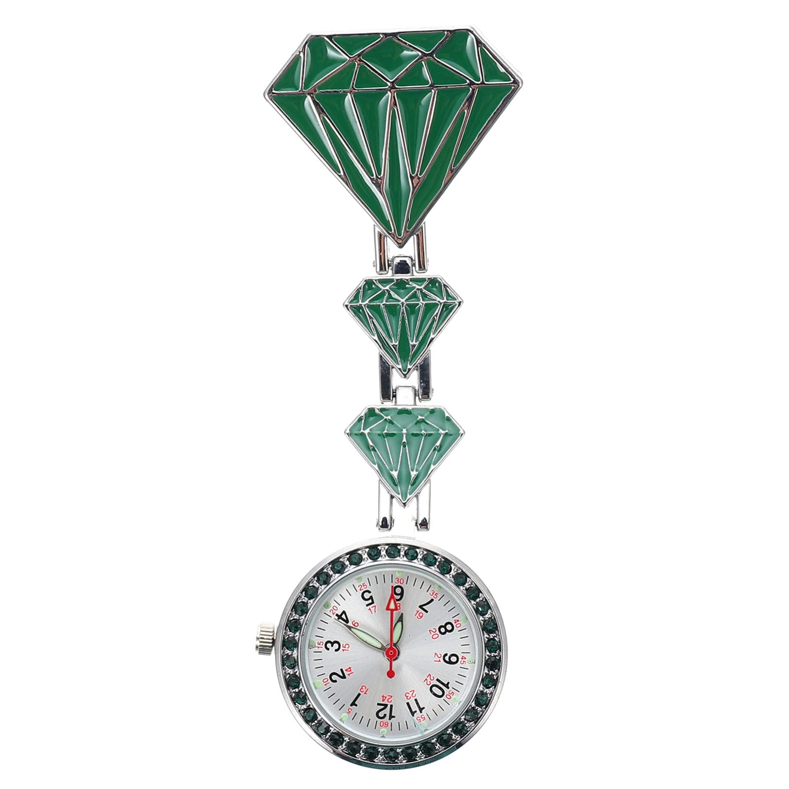Hemobllo Nurse Hanging Watch - Lightweight Clip-On Pocket Watch for Doctors & Nursing Students - Perfect for Medical Shifts, Clinical Rotations & Healthcare Professionals