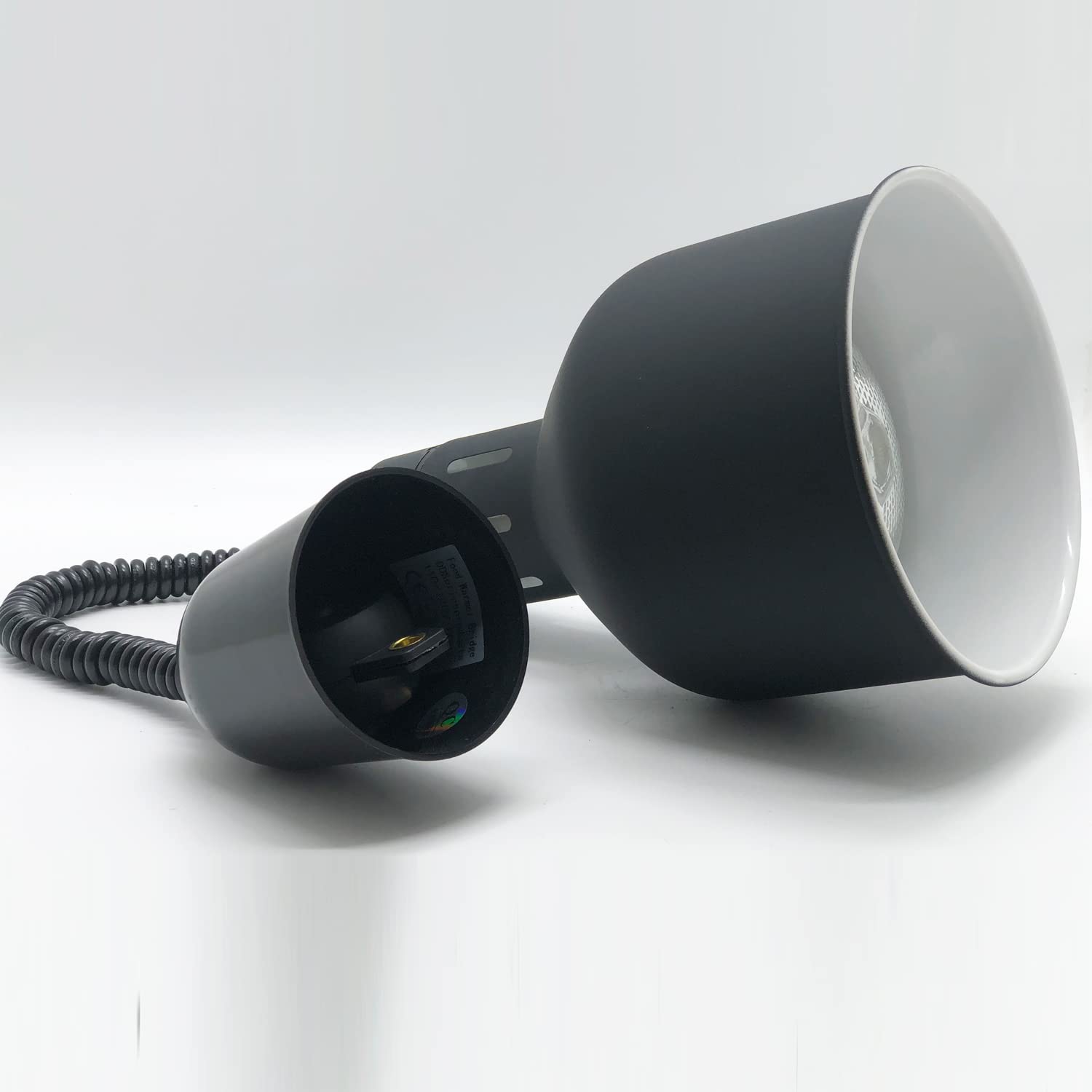 Commercial Black Hanging Food Heat Lamp - Buffet Warmer for Restaurants