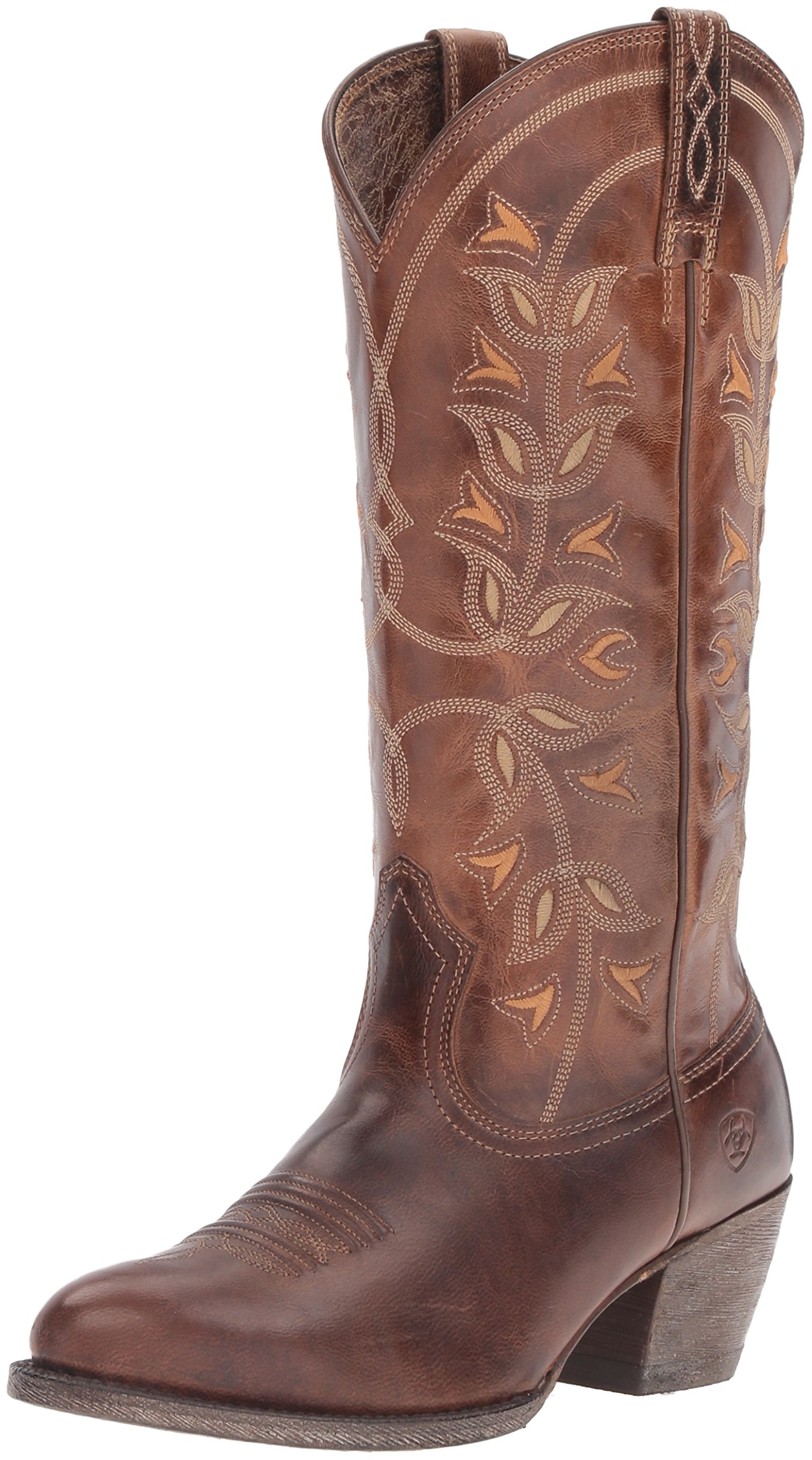 Ariat Desert Holly Women's Western Boots - Distressed Leather Cowboy Boots for Country Riding & Outdoor Fashion
