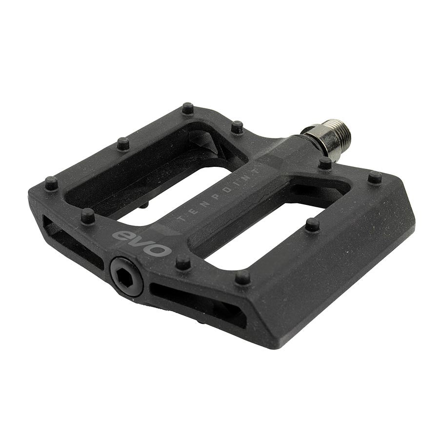 EVO Tenpoint Platform Pedals 9/16'' - Durable Bike Pedals for Mountain & Road Bikes - Perfect for Cycling, Commuting & Off-Road Adventures