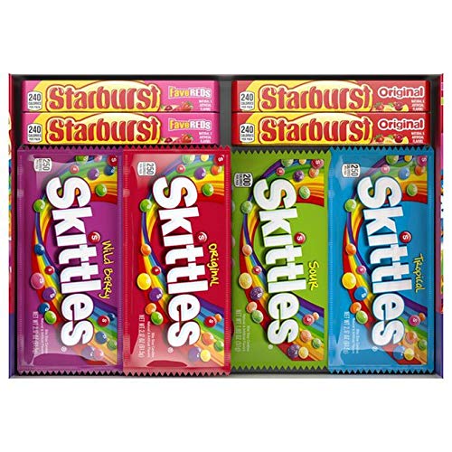 Evaxo Wrigley Assorted Chewing Gum Variety Pack - 30 Pieces (5 Flavors) - Bulk Candy for Office, Parties & On-the-Go Snacking
