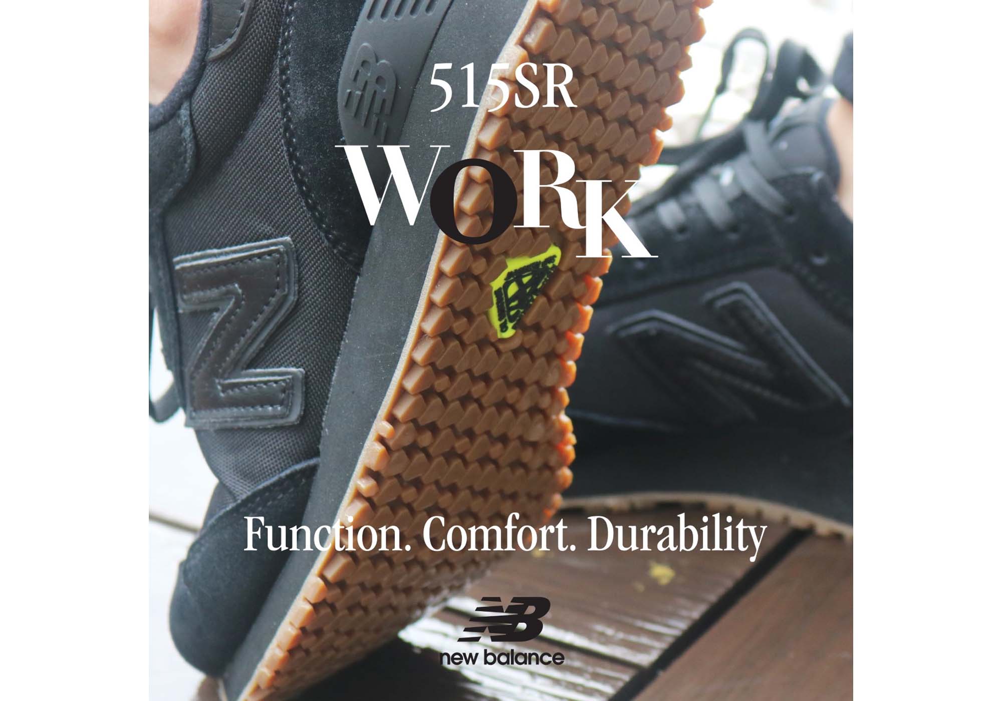 New Balance Women's 515 Slip-Resistant Comfortable Leather Work Shoes for Nurses, Waitresses & Healthcare Professionals - Non-Slip Safety Shoes for Hospital, Restaurant & Workplace
