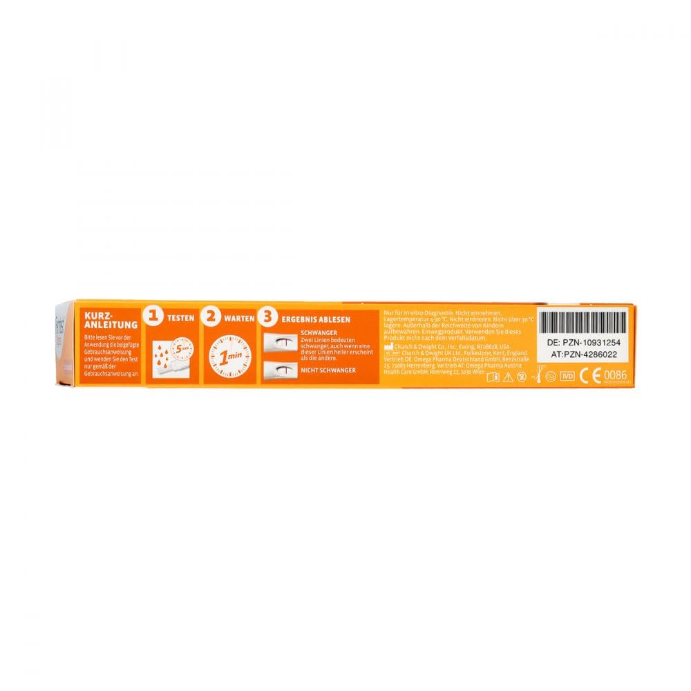 FEMTEST Express Pregnancy Test Kit - Early Detection, Fast & Accurate Results - 50g - Home Use, Doctor-Recommended for Women's Health
