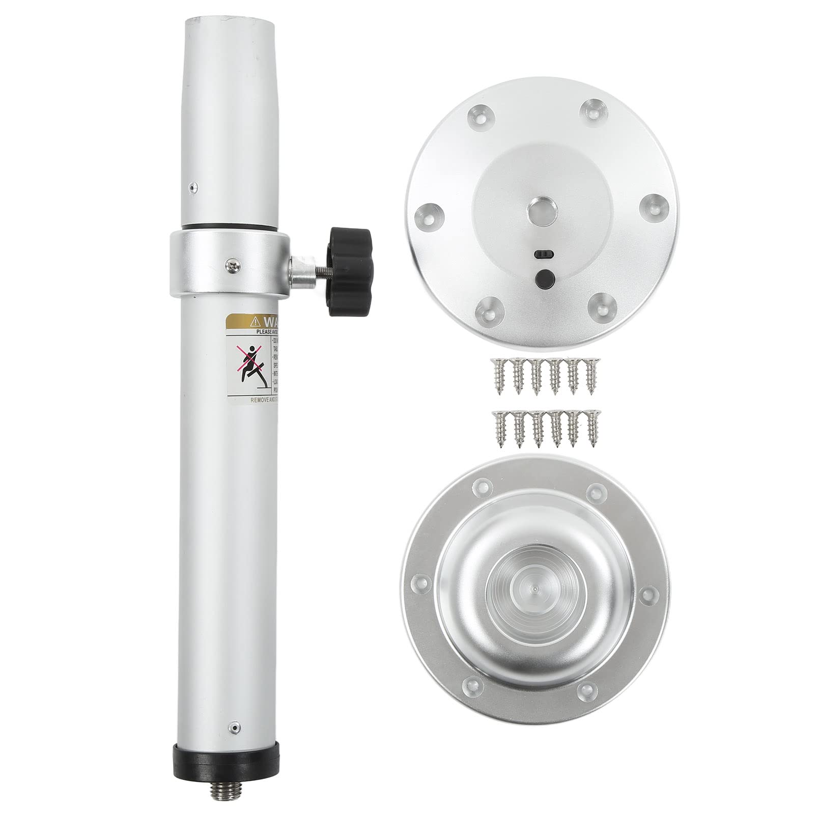 Astibym Heavy Duty Detachable Telescopic RV Table Stand - Sturdy Adjustable Pedestal for Caravan, Boat & Outdoor Use | Perfect for Camping, Picnics & Road Trips