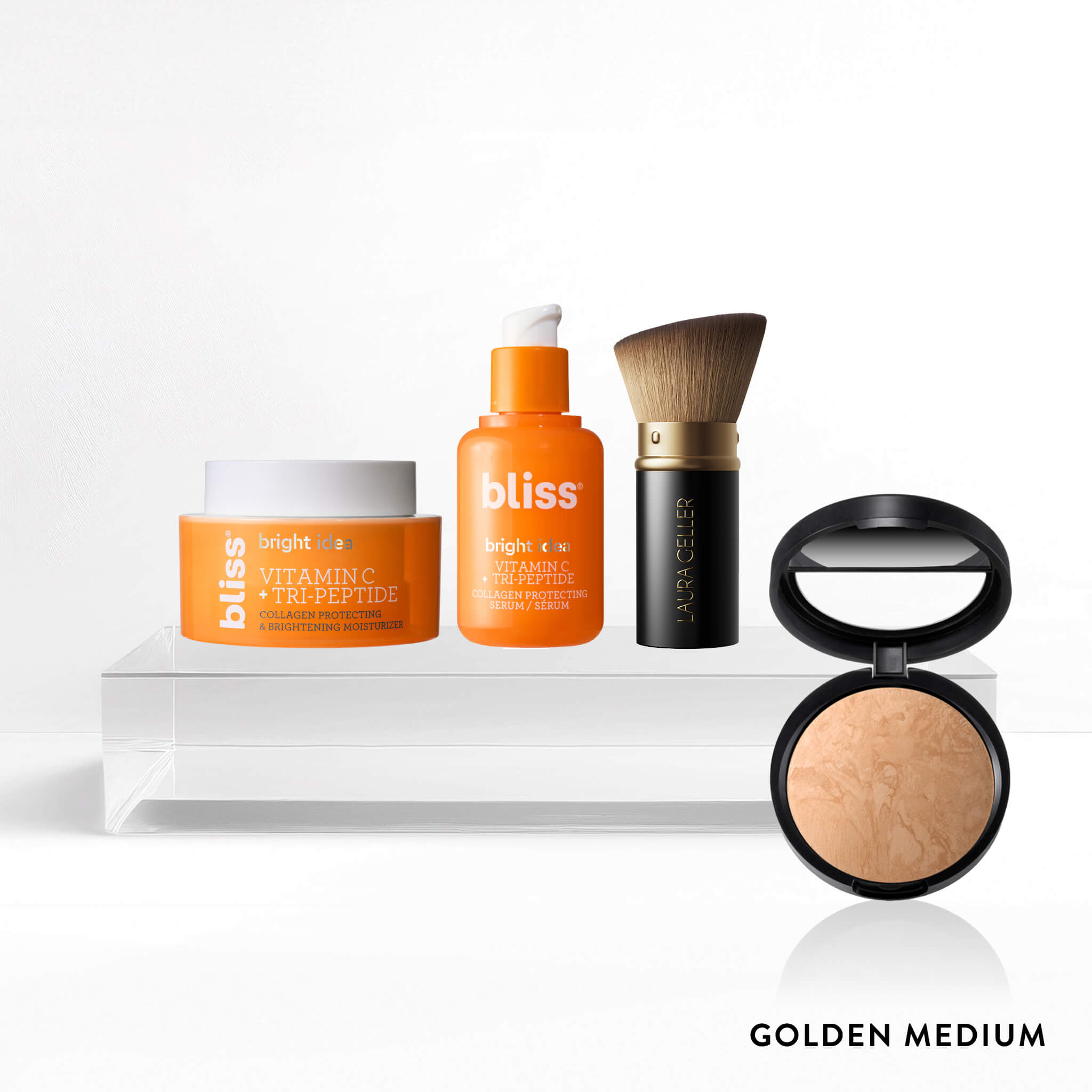 Better, Brighter Skin Kit (4PC) - Vitamin C Serum, Hyaluronic Acid Moisturizer & Exfoliator for Glowing Complexion | Perfect for Daily Skincare Routine & Anti-Aging Treatment