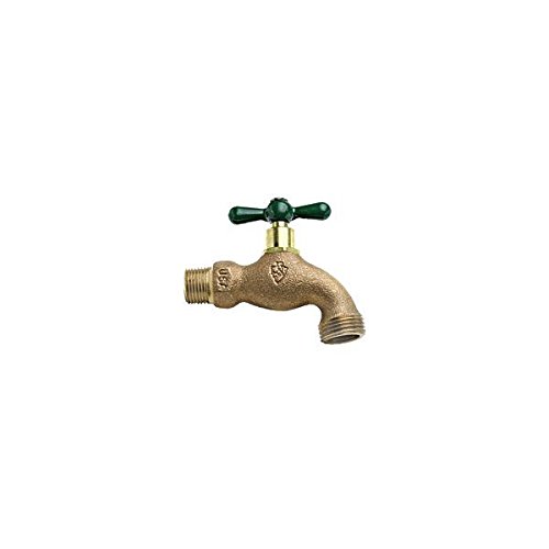Outdoor Garden Hose Bibb - Heavy Duty Brass Faucet for Lawn, Yard & Garden Watering | Perfect for Sprinklers, Washing Cars & Pets