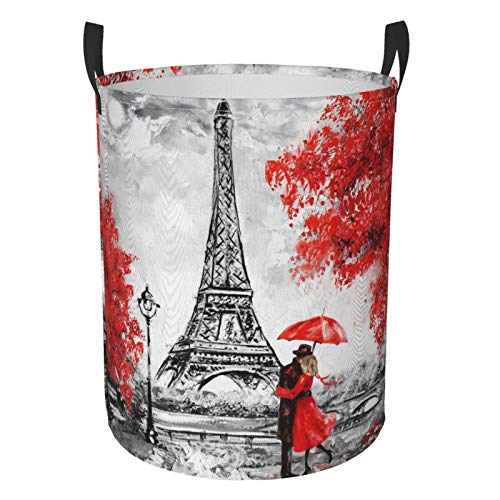 Lover in Red Eiffel
