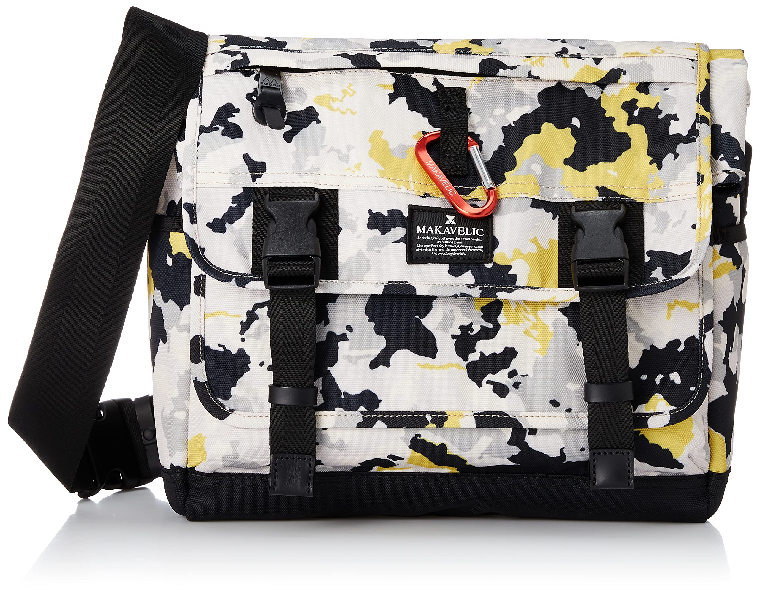 MAKAVELIC Shoulder Bag for Men & Women - Durable Crossbody Sling Bag with Adjustable Strap - Perfect for Travel, Gym, Work & Everyday Use