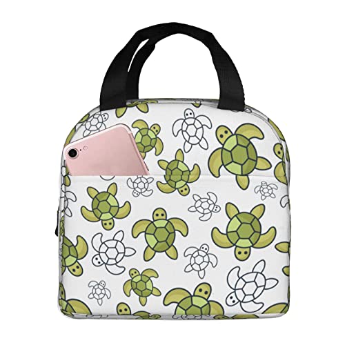 Green Kawaii Turtle