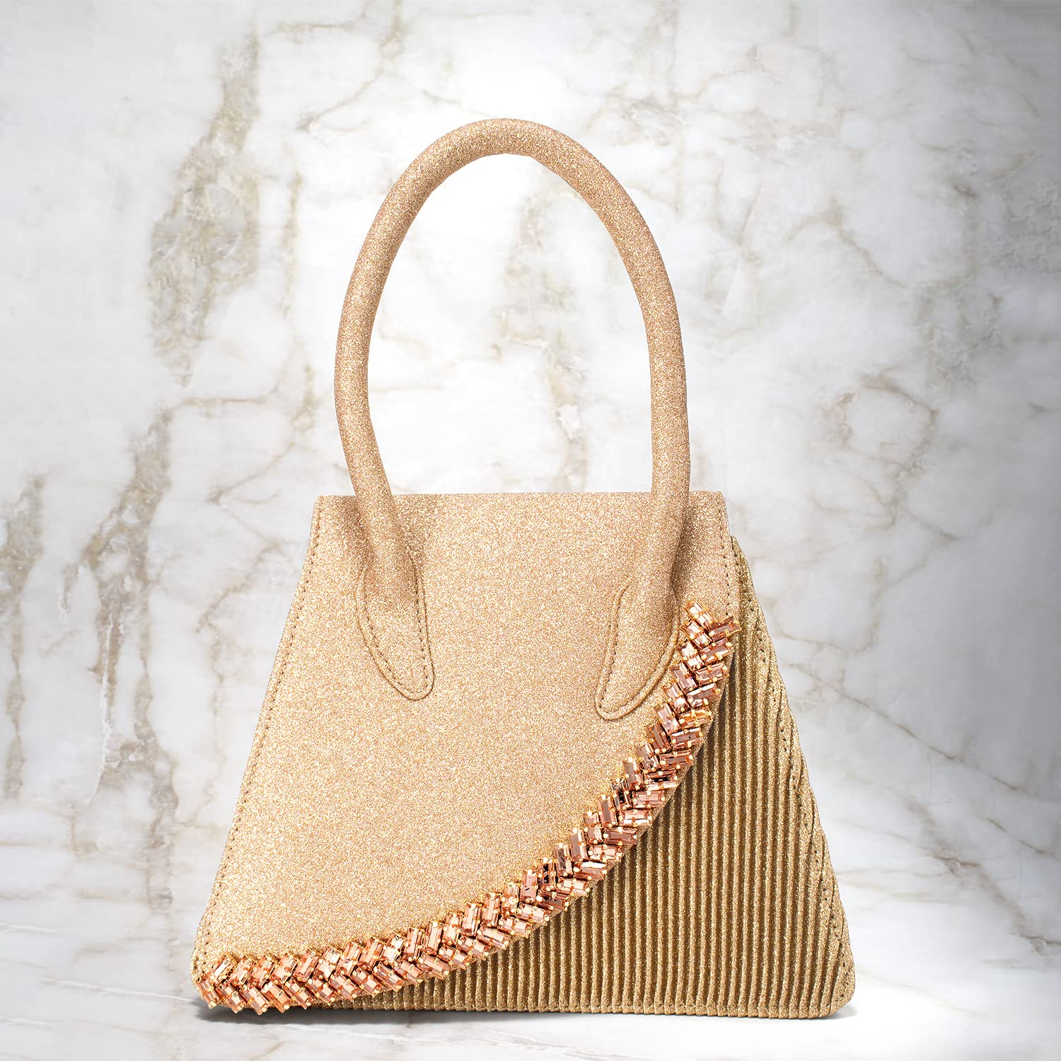 Aheli Handmade Ethnic Potli Bags for Women - Elegant Evening Clutch Purse with Drawstring - Perfect for Weddings, Parties & Festive Occasions