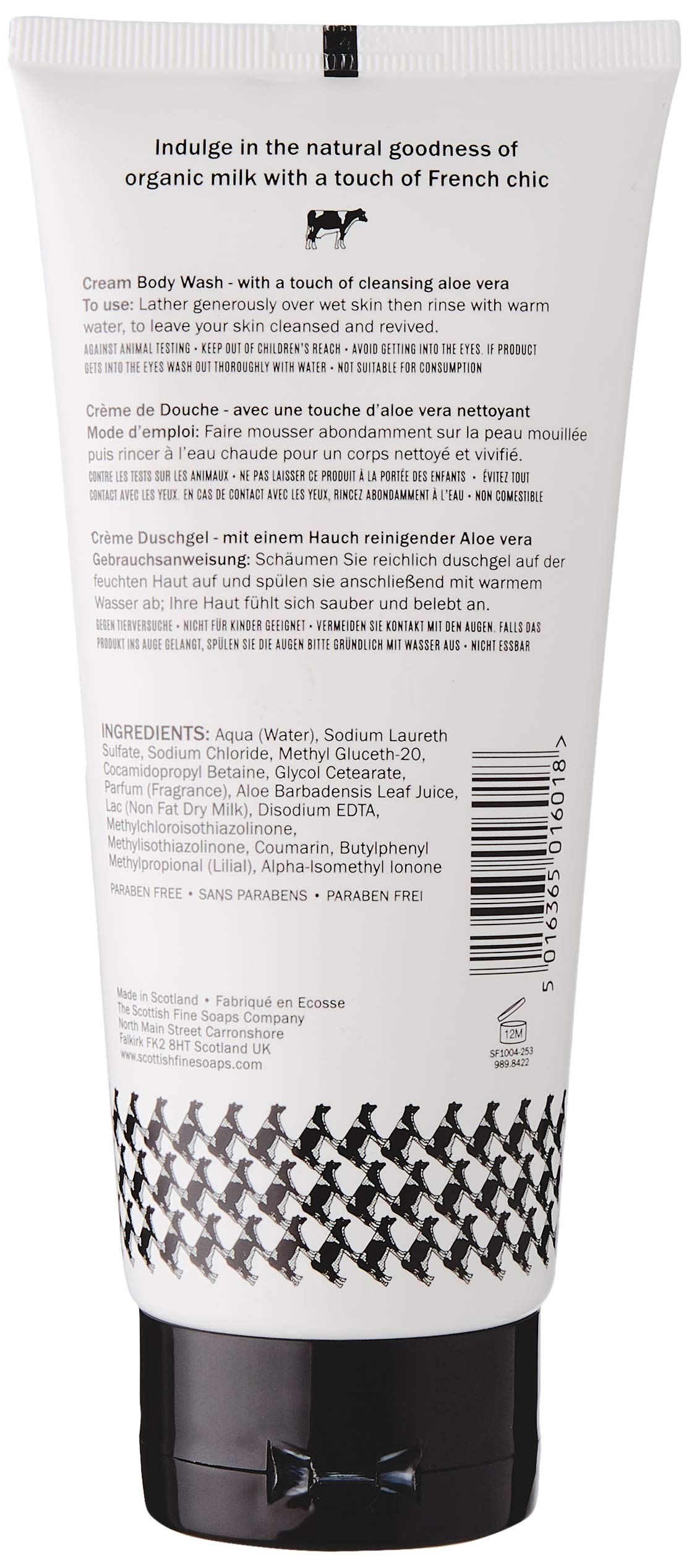 Au Lait Cream Body Wash - 200ml Moisturizing & Nourishing Shower Gel for Dry Skin | Perfect for Daily Use & Spa-Like Bath Experience