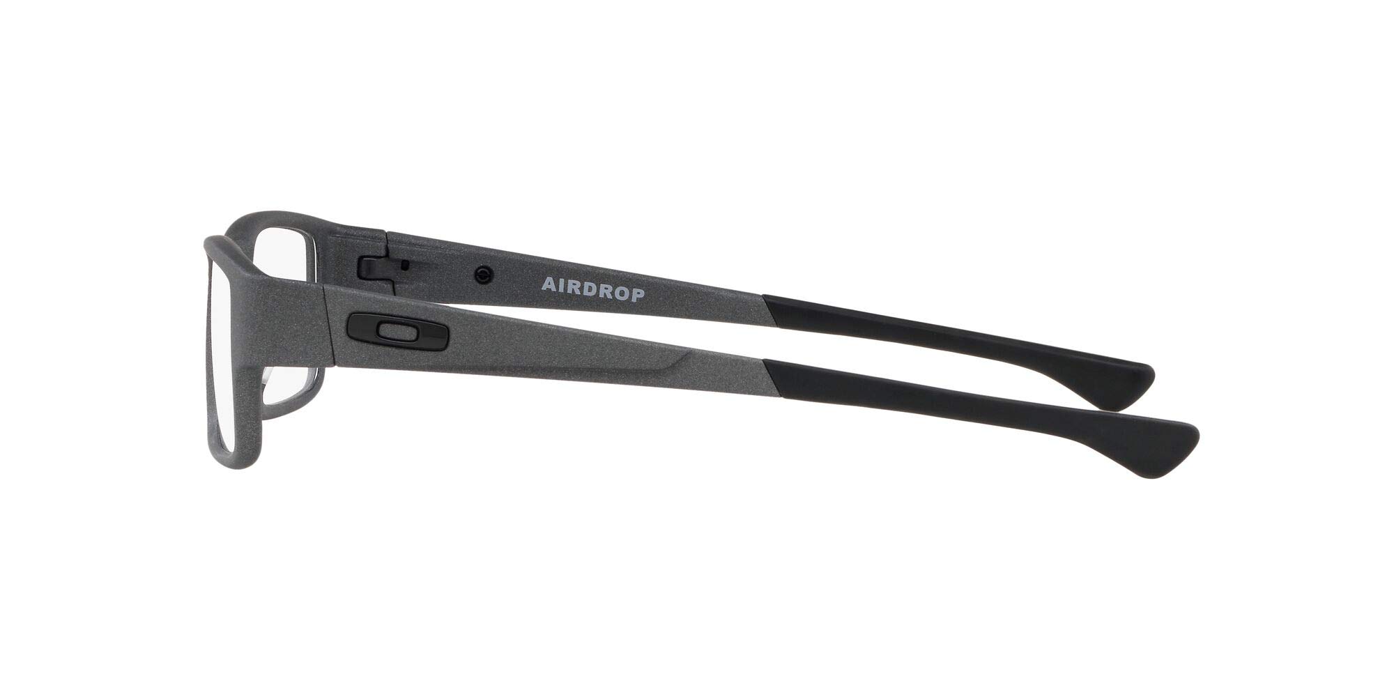 Oakley Men's Ox8046 Airdrop Rectangular Prescription Eyeglass Frames - Lightweight & Durable Eyewear for Work, Driving & Outdoor Activities