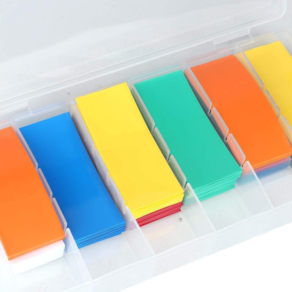 280pcs PVC Heat Shrink Tubing Kit - Waterproof Insulating Sleeves for Battery Wrapping & Wire Repair - Includes Storage Box - Perfect for DIY Electronics, Automotive Wiring & Home Electrical Projects
