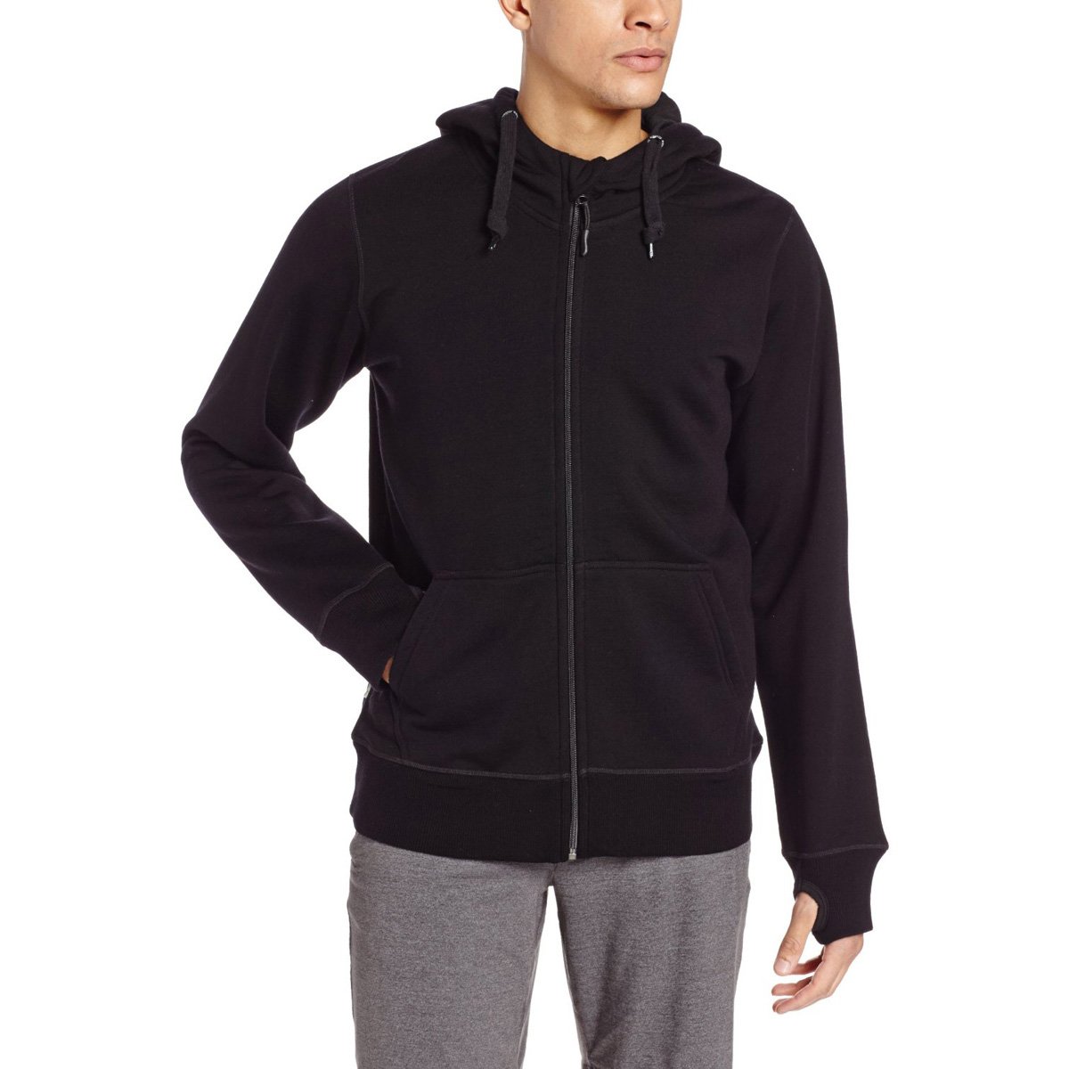 Minus33 Merino Wool Men's Kodiak Fleece Hoodie - Warm Winter Pullover for Outdoor Hiking, Camping & Casual Wear