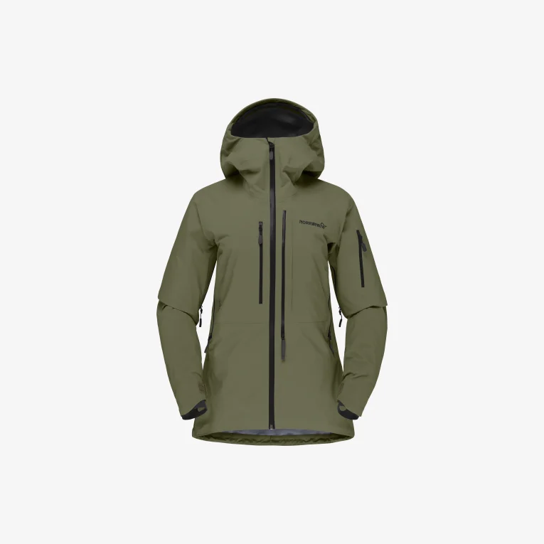 Norrona Lofoten Gore-Tex Pro Waterproof Jacket for Women - Lightweight Hiking & Outdoor Adventure Shell