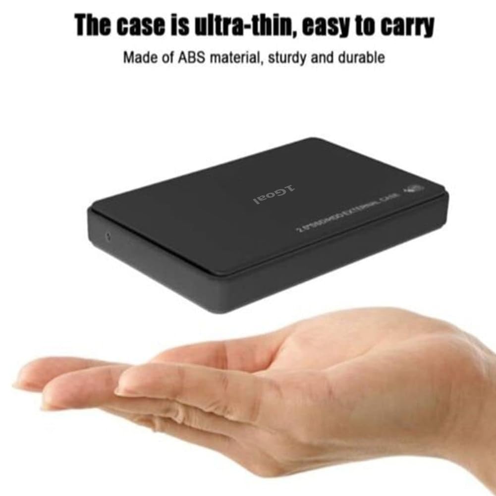 1Goal USB 2.0 to SATA External Hard Drive Enclosure for 2.5