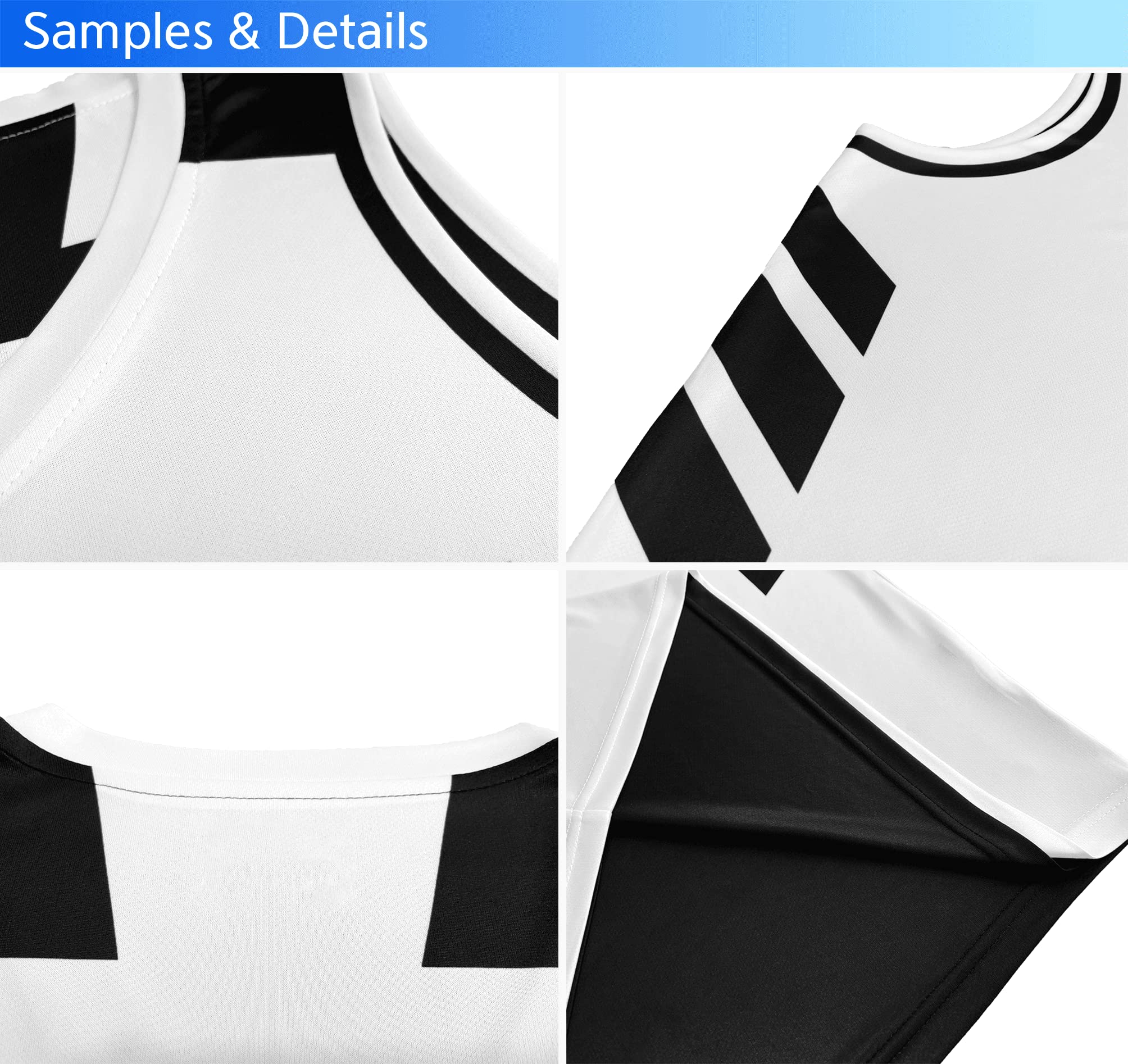 KXK Men's Reversible Basketball Jersey - Blank Team Uniform for Sports & Hip Hop - Sizes S to 4XL - Perfect for Basketball Games, Streetwear & Team Events