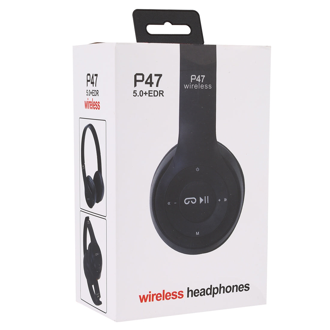 P47 Wireless Bluetooth Headphones - Noise Cancelling, Comfortable Over-Ear Design for Workouts, Travel & Gaming