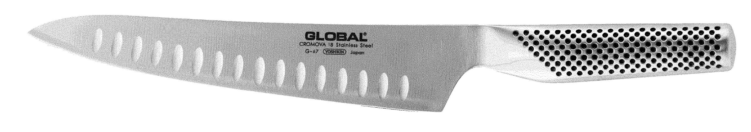 1/4 Inch 21cm Silver Ground Knife - 8 1/4