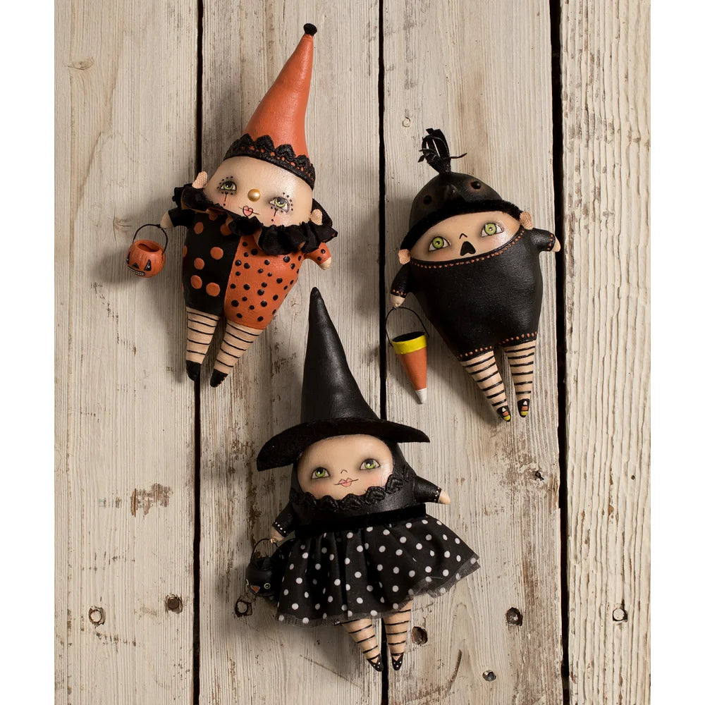 Bill Crow Ornament by Robin Seeber for Bethany Lowe - Handcrafted Halloween & Christmas Decor - Perfect for Tree, Mantel & Holiday Home Decor