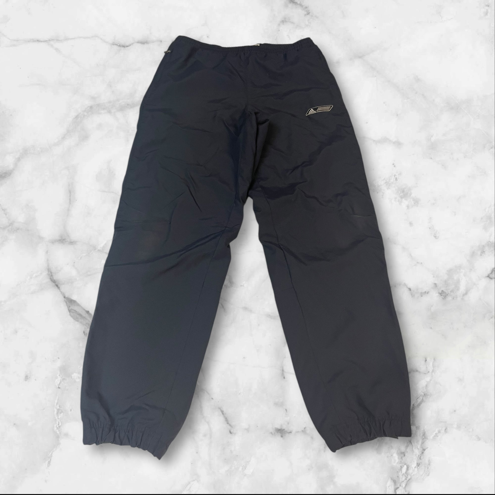 Vintage Adidas Trackpants S 415 - Retro 3-Stripe Athletic Joggers for Men & Women | Comfortable Casual & Workout Pants for Running, Gym, and Streetwear Fashion