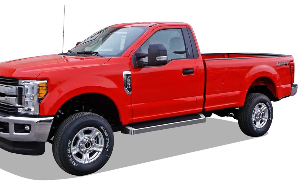 APS Running Boards & Nerf Bars for Ford F150 2015-2025 & F-250/F-350 Super Duty 2017-2025 - Heavy Duty Side Steps for Easy Truck Access | Off-Road & Daily Driving