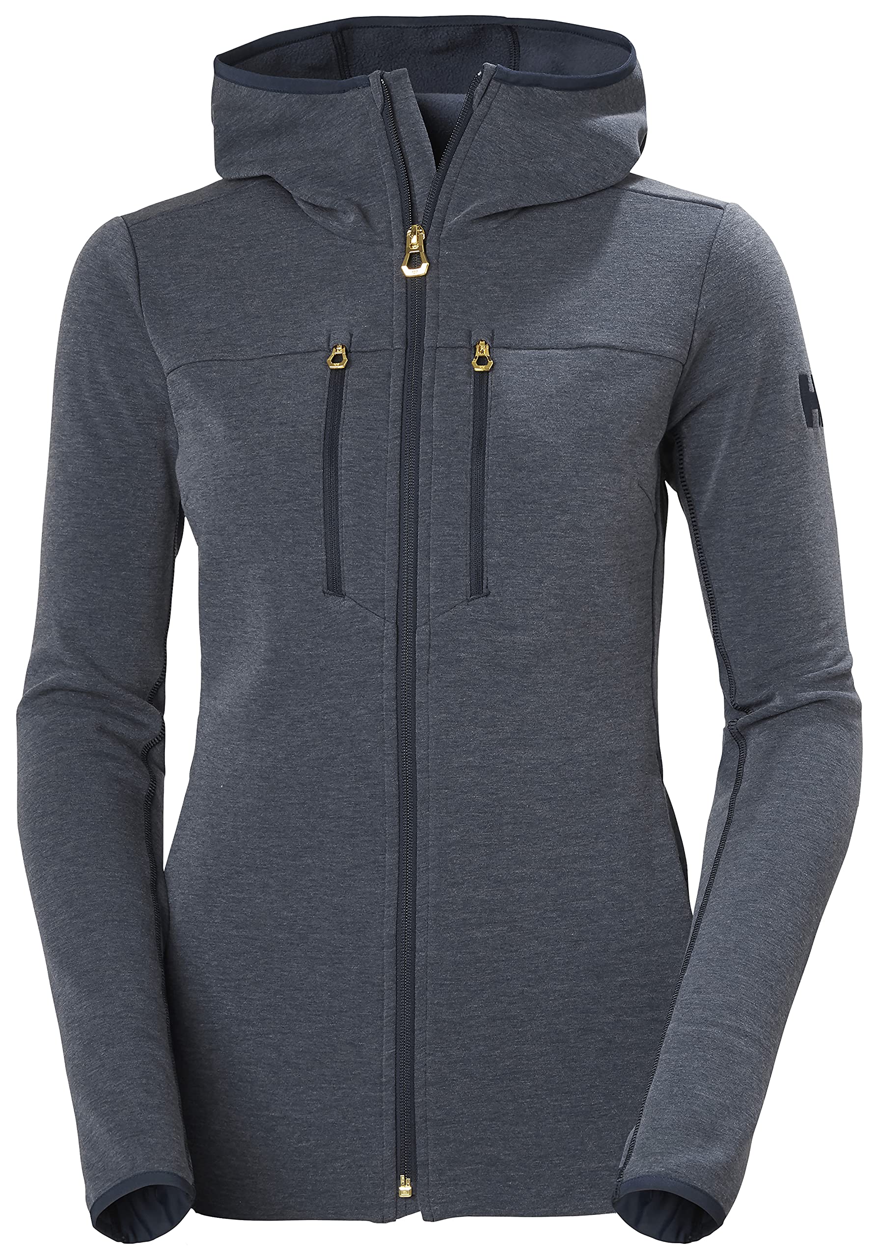 Helly Hansen Women's Alphelia Midlayer Jacket - Lightweight Fleece Insulation for Hiking, Skiing & Outdoor Activities