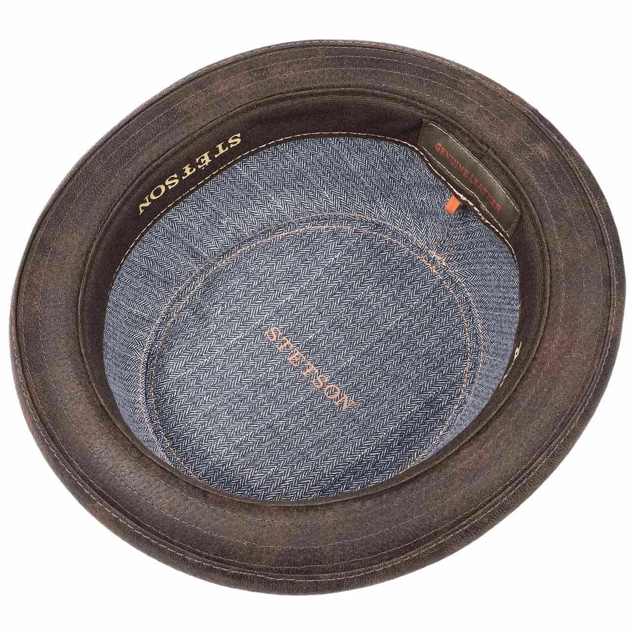 Stetson Pennsylvania Pigskin Leather Cowboy Hat for Men – Western Style, Durable & Comfortable – Perfect for Rodeo, Ranch Work, and Outdoor Adventures