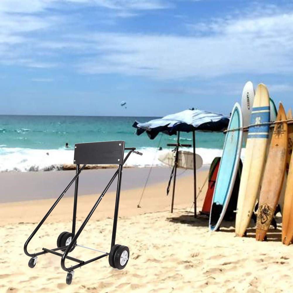 Heavy Duty Boat Outboard Engine Motor Stand Cart - 315 LBS Capacity, Portable Engine Carrier Dolly for Storage & Maintenance | Perfect for Marine Mechanics, Boat Owners & Watercraft Enthusiasts