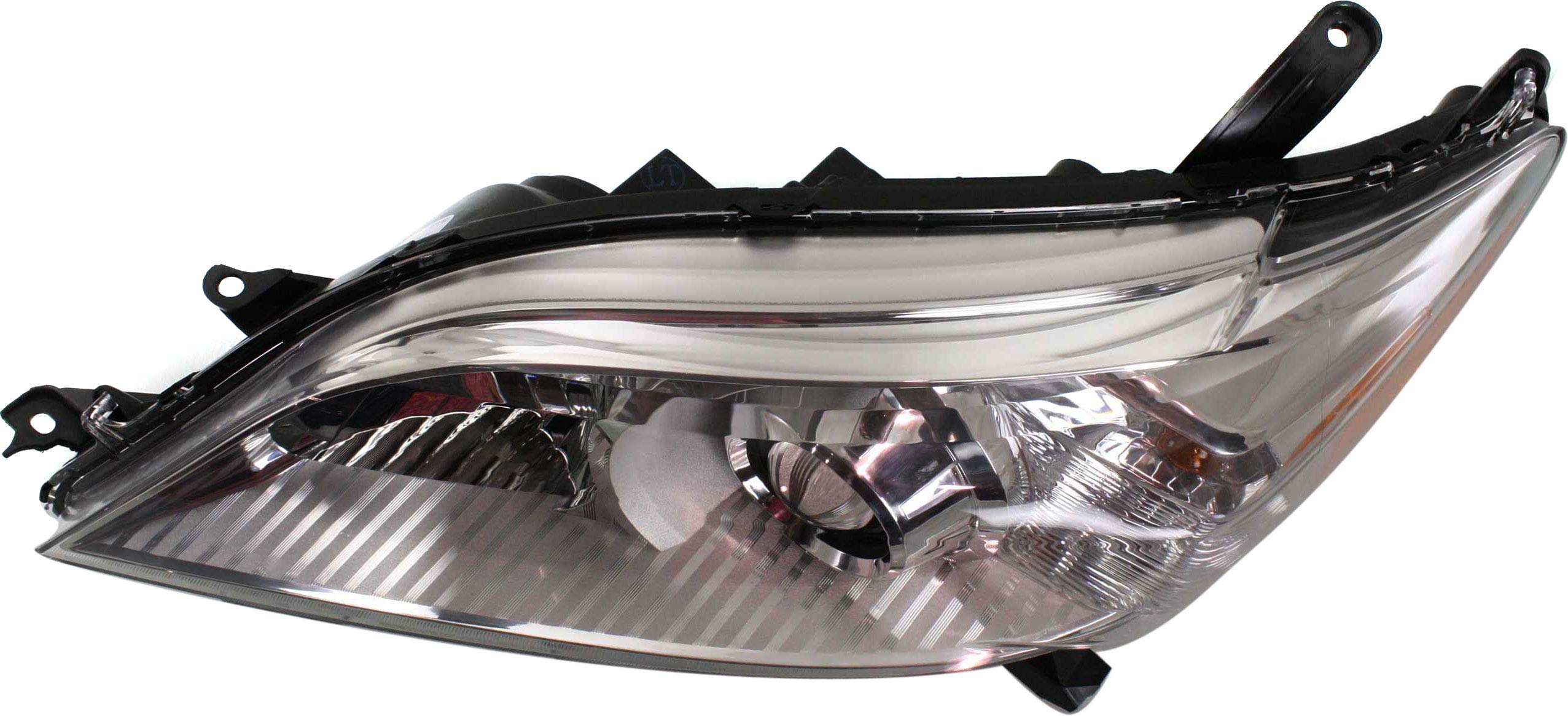 Evan Fischer Driver Side Headlight Assembly for Toyota Sienna 2011-2020 - Halogen Headlamp with Bulbs, CAPA Certified, Replacement for Non-LED DRL Models (Part# 8115008032) - Perfect for Night Driving and Vehicle Safety Upgrades